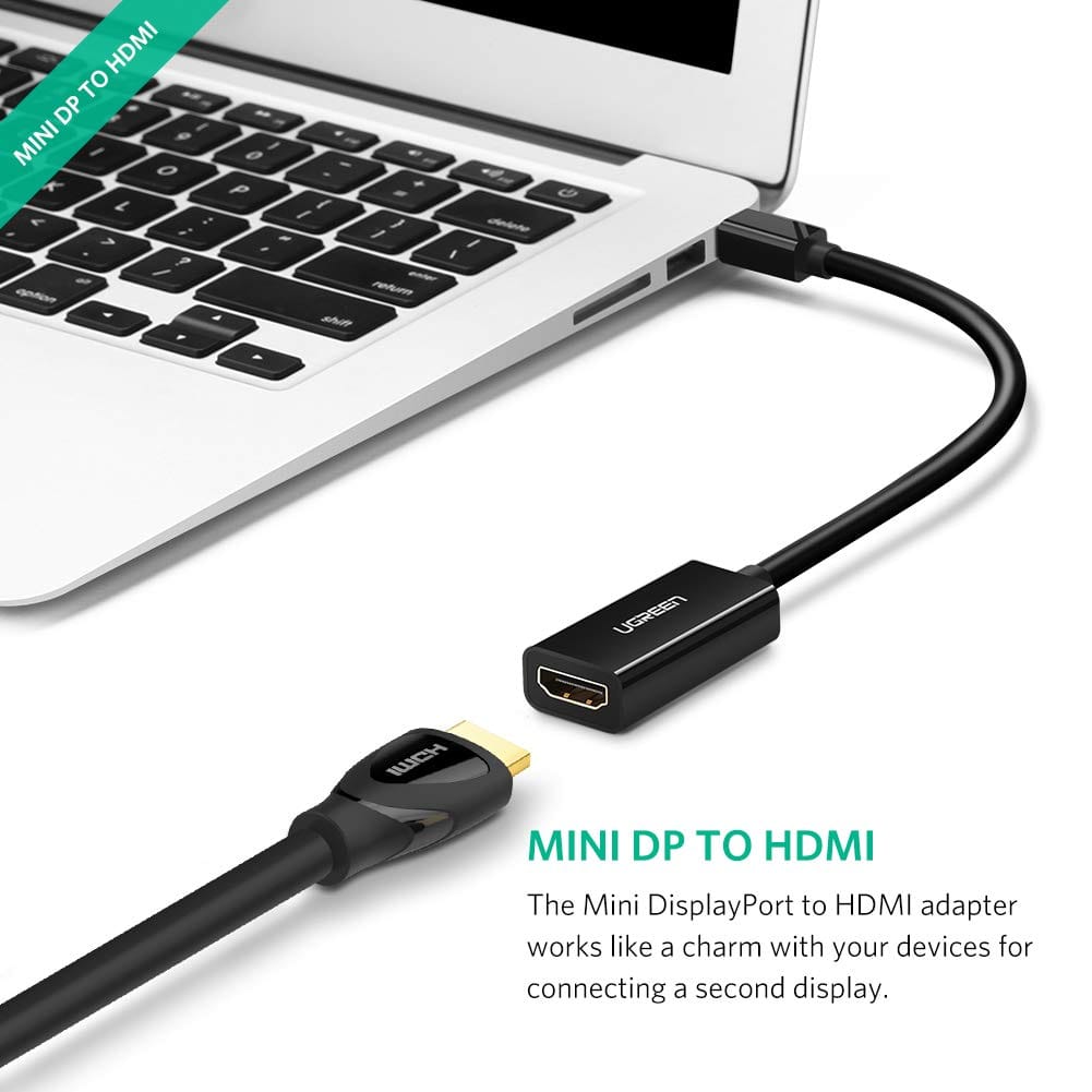 UGREEN Mini Displayport to HDMI Adapter 1080P - (Multicolor) / MD112 - متجر نصر