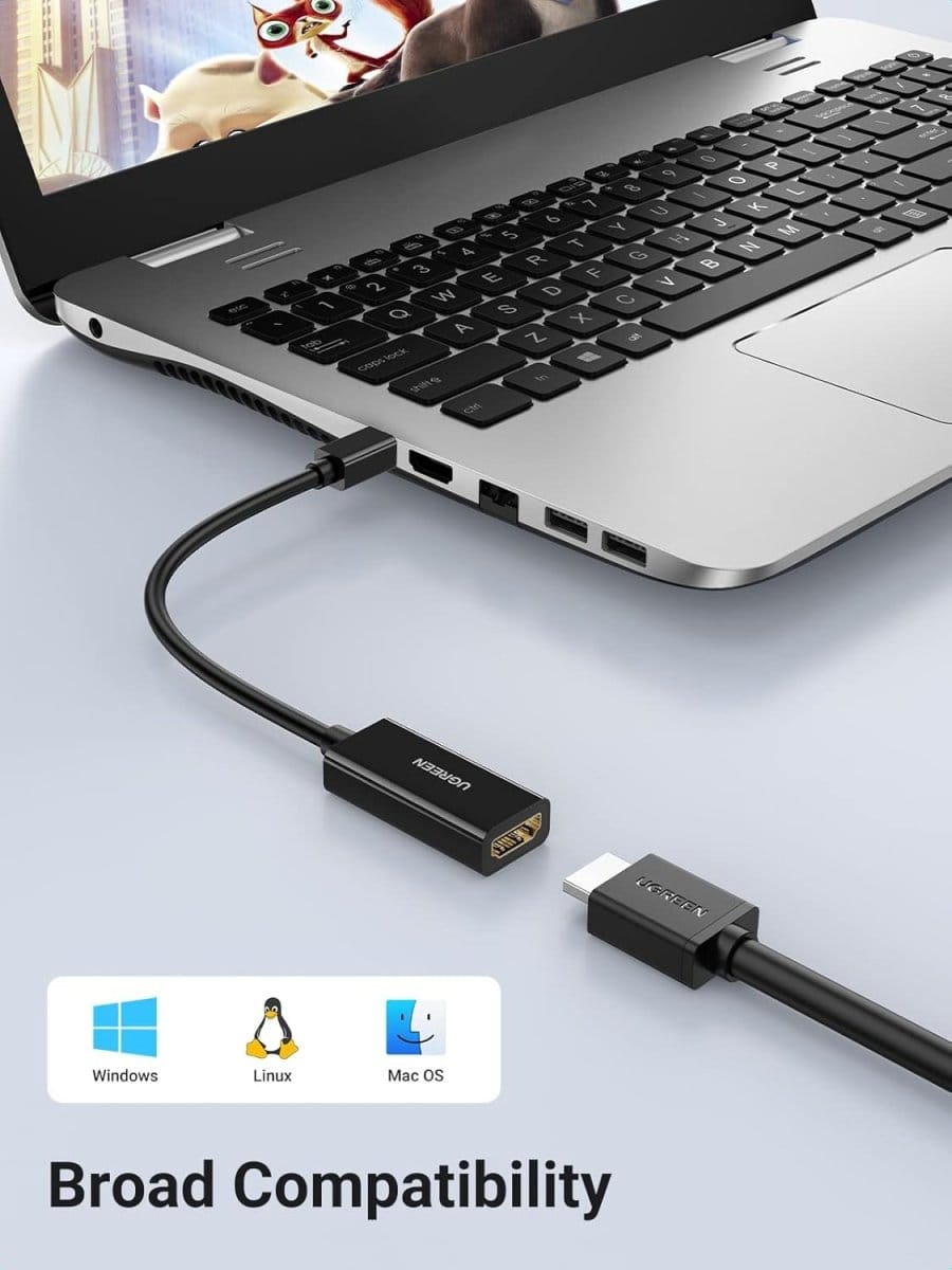 UGREEN Mini Displayport to HDMI Adapter 4K-(Multicolor) | MD112 - متجر نصر