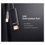 UGREEN Accessories UGREEN Mini DisplayPort to HDMI Cable 4K (1.5M-3M) - MD101