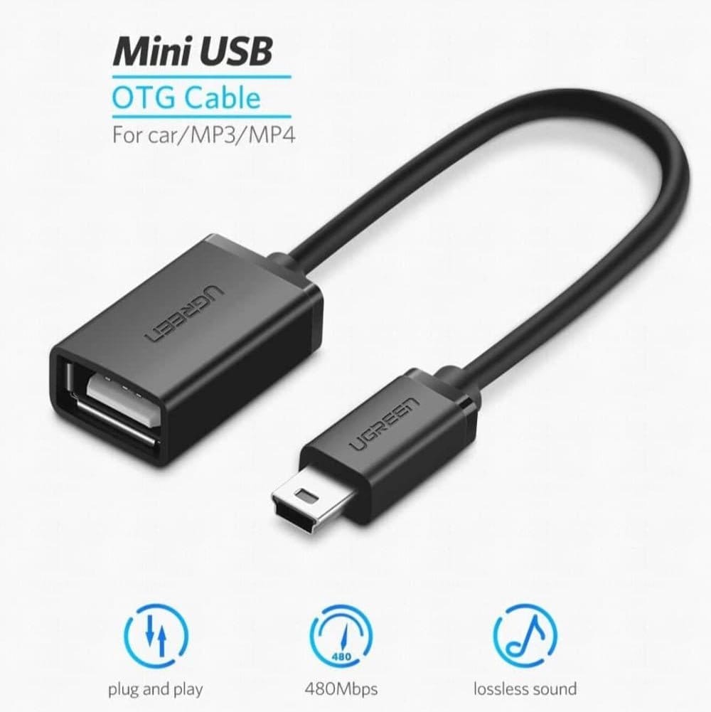 كابل OTG USB صغير من UGREEN ذكر إلى USB أنثى / 10383 - متجر نصر