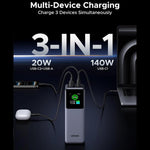 UGREEN Accessories UGREEN Nexode 25000mAh 200W 3-Ports Power Bank USB-C Charger / 35525B