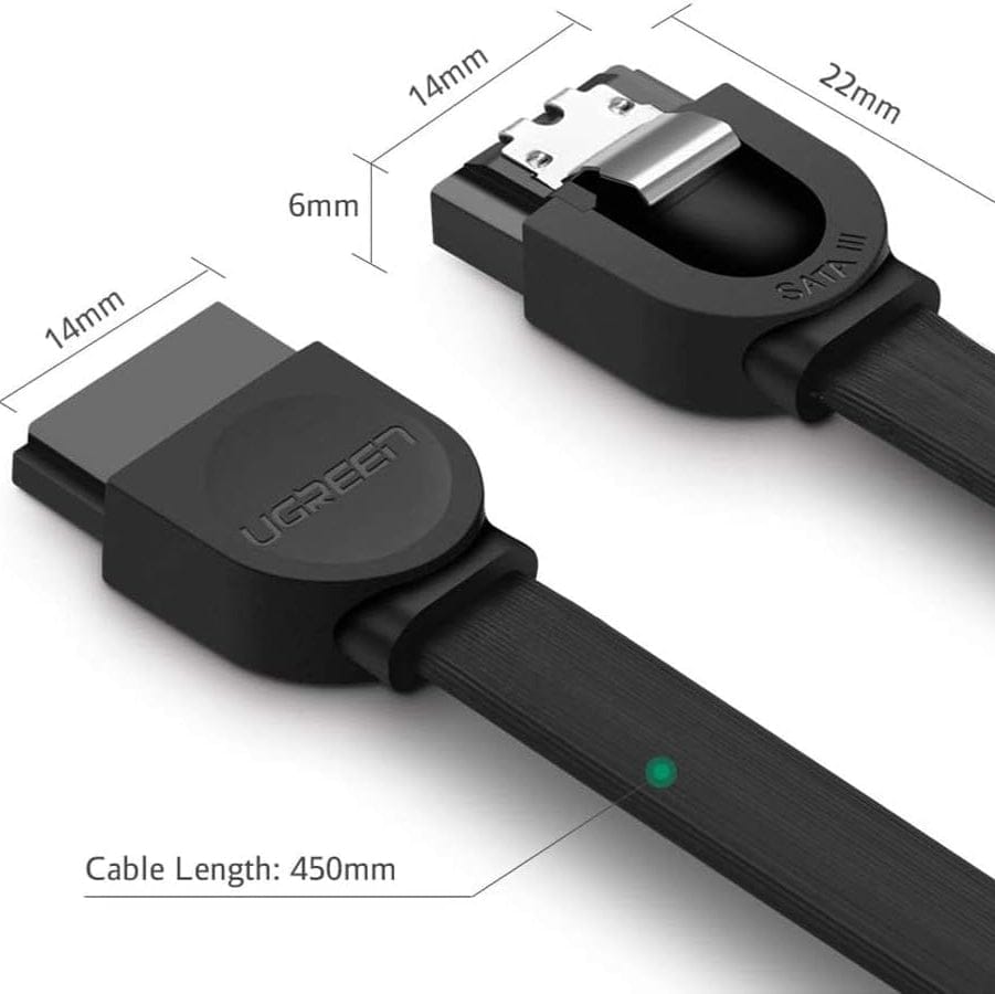 UGREEN SATA Cable 3.0 (0.5 Meter) High Speed 6Gbps / 30796 - متجر نصر