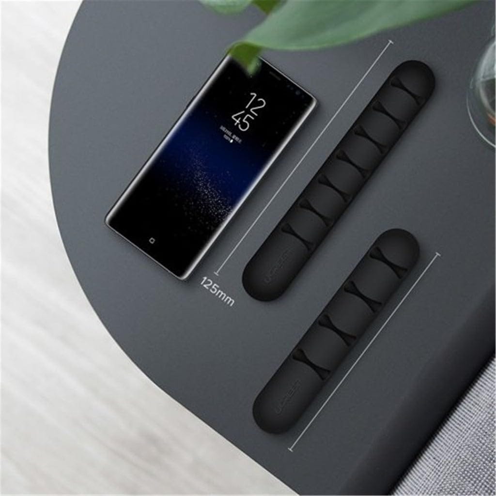 UGREEN Self-Adhesive 7 Cable Organizer Black /50320 - متجر نصر