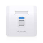 UGREEN Accessories UGREEN Single-Port Wall Plate 1 pc - 80180