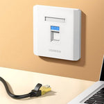 UGREEN Accessories UGREEN Single-Port Wall Plate 1 pc - 80180
