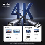 UGREEN Accessories UGREEN Unidirectional DisplayPort to HDMI Cable 4K 60Hz / DP119