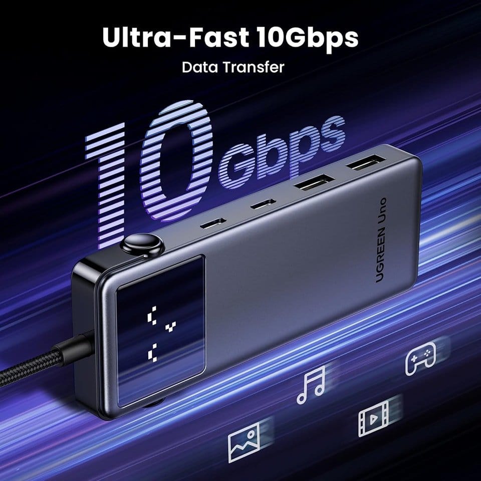 موزع منافذ 6 في 1 | UGREEN.Uno.35998 - متجر نصر