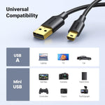 UGREEN Accessories UGREEN USB 2.0 A Male to Mini 5Pin Male Cable / US132