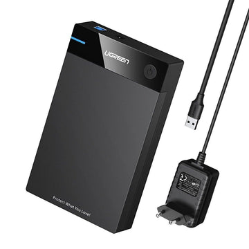 UGREEN Accessories UGREEN USB 3.0 3.5 Inch Hard Drive Box EU Plug | 50422