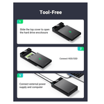 UGREEN Accessories UGREEN USB 3.0 3.5 Inch Hard Drive Box EU Plug | 50422