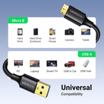 UGREEN Accessories UGREEN USB 3.0 A MALE TO MICRO USB 3.0 MALE CABLE / US130