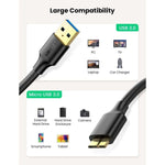 UGREEN Accessories UGREEN USB 3.0 A MALE TO MICRO USB 3.0 MALE CABLE / US130