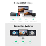 UGREEN Accessories UGREEN  USB 3.0 Gigabit Ethernet Adapter (Black) |20256
