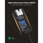 UGREEN Accessories UGREEN  USB 3.0 Gigabit Ethernet Adapter (Black) |20256