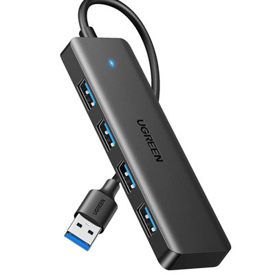 UGREEN Accessories UGREEN USB 3.0 Hub 4 Ports USB A Splitter Ultra-Slim USB Expander / 25851