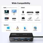 UGREEN Accessories UGREEN USB 3.0 Hub with Gigabit Ethernet Adapter | 20265