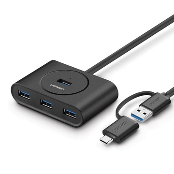 UGREEN Accessories UGREEN USB 3.0 Hub with USB-C Port 1m | 40850