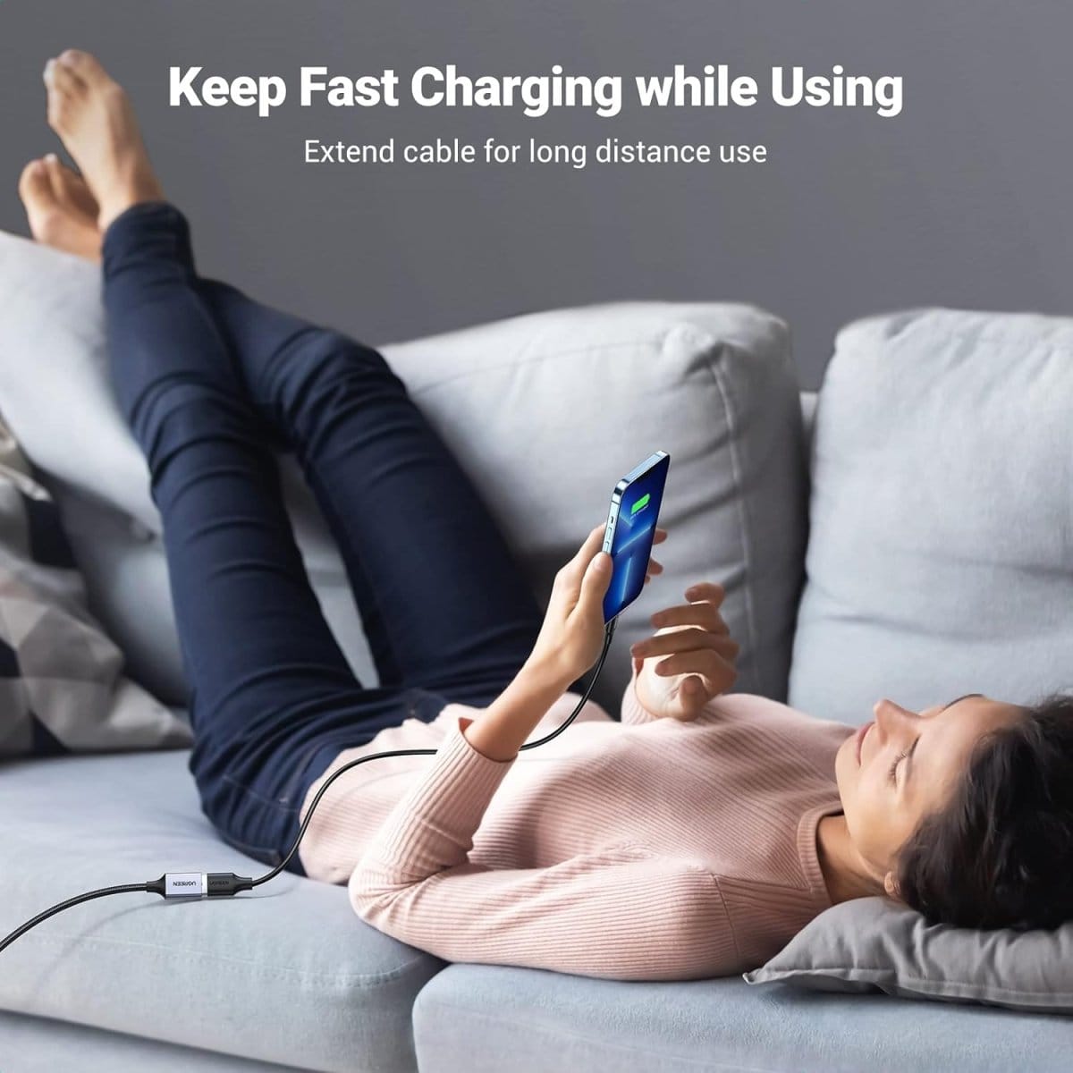 كابل تمديد USB 3.0 ذكر إلى أنثى من Ugreen /US115 - متجر نصر