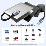 UGREEN Accessories Ugreen USB 3.0 USB-A Male to USB-A Male Alu Case Braided Cable Black / US373