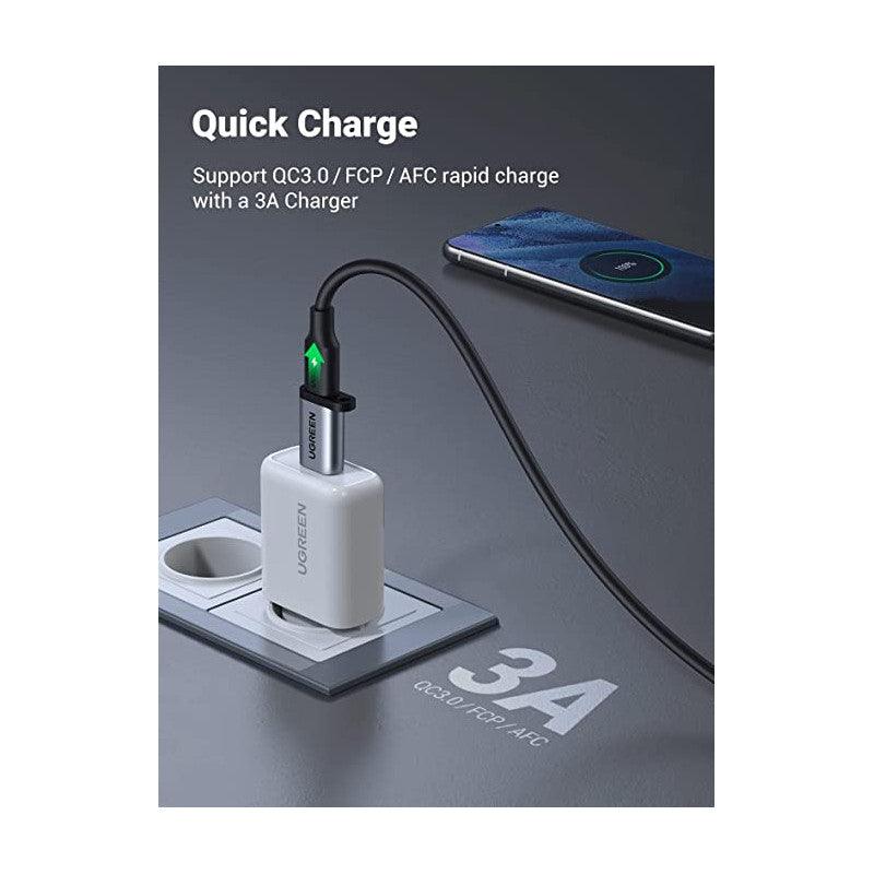 UGREEN USB-A 3.0 to USB-C Adapter (OTG) / US276 / 50533 - متجر نصر
