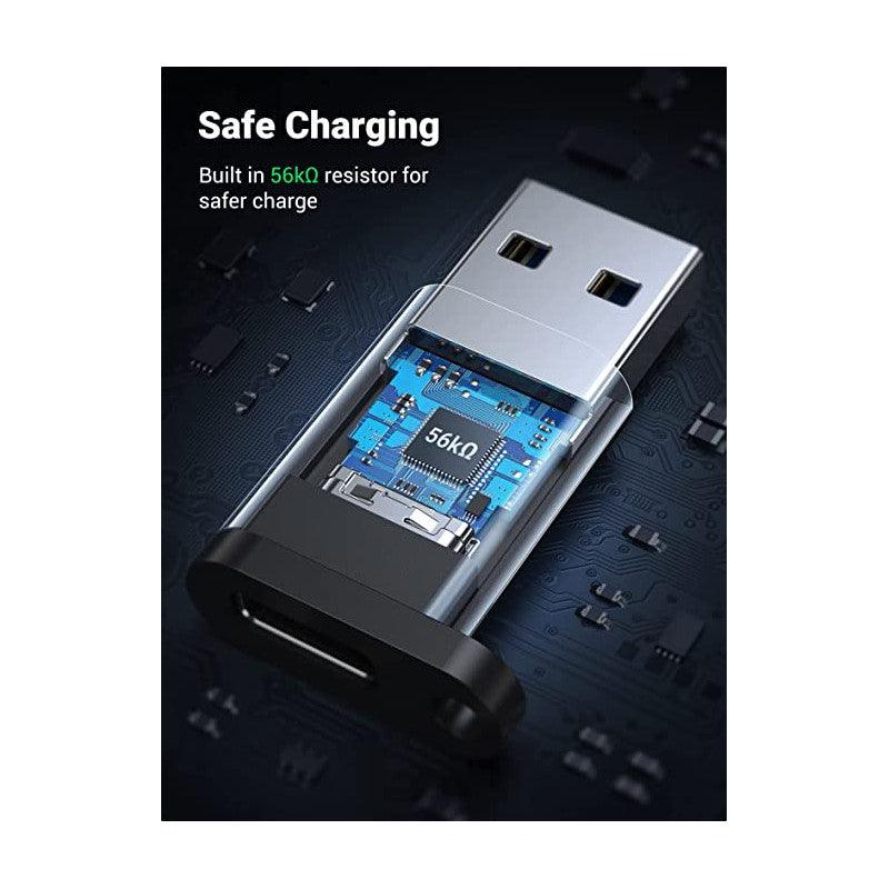 UGREEN USB-A 3.0 to USB-C Adapter (OTG) / US276 / 50533 - متجر نصر