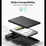 UGREEN Accessories UGREEN USB C 2.5 Inches SATA III Hard Drive Enclosure | 50743