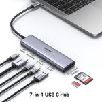 UGREEN Accessories UGREEN USB-C 7 IN 1 Multifunctional Adapter | 45521
