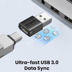 UGREEN Accessories UGREEN USB-C FEMALE TO USB-A MALE ADAPTER SET (2 Pack - 3-Pack) / US701