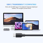 UGREEN Accessories UGREEN USB C Hard Drive Cable, Micro B to Type C Lead Compatible (1Meter)/ 20103