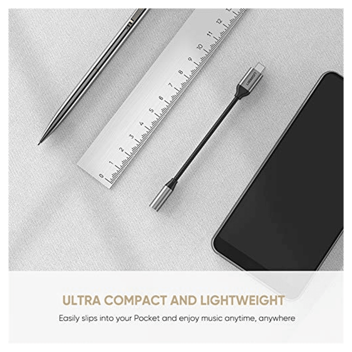 UGREEN USB C to 3.5mm Headphone Jack Adapter / 30632 - متجر نصر