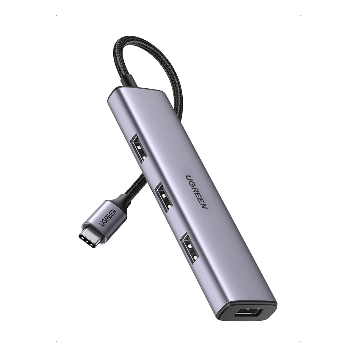 UGREEN USB-C to 4-Port USB 3.0 Hub up to 5Gpbs Without Power Port | 20841 - متجر نصر