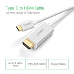 UGREEN Accessories UGREEN USB-C to HDMI 4K@60Hz Cable – 1.5M /30841