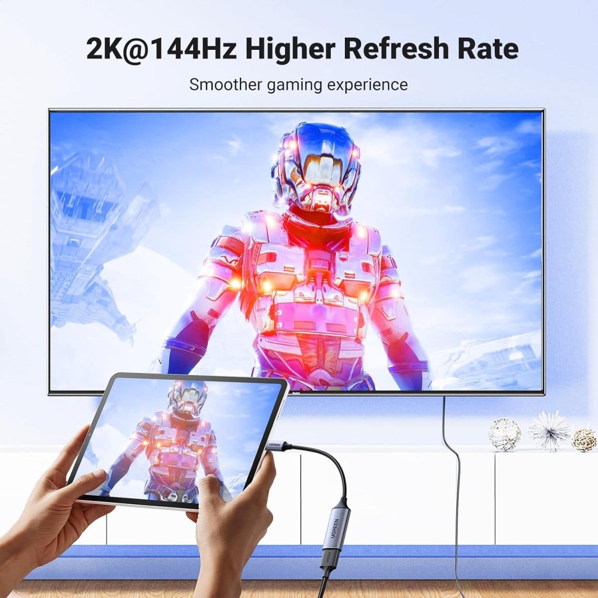 UGREEN USB-C to HDMI Adapter / 70444 - متجر نصر