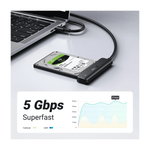 UGREEN Accessories UGREEN USB C to Sata Adapter External Hard Drive Reader Cable 2.5 SSD Disk Transfer Kit |70610