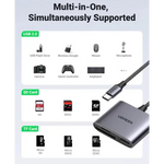 UGREEN Accessories UGREEN USB-C to SD/TF + USB 2.0 Memory Card Reader | 80798