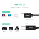 UGREEN Accessories UGREEN USB-C to USB 2.0 Print Cable - Multicolor | US241