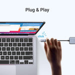 UGREEN Accessories UGREEN USB C to USB Hub with 4 USB 3.0, Powered USB C Splitter |70336