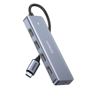 UGREEN Accessories UGREEN USB C to USB Hub with 4 USB 3.0, Powered USB C Splitter |70336