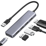 UGREEN Accessories UGREEN USB Hub 3.0, Ultra Slim 4 Port USB 3 Hub with 5Gbps Data Transfer / 50985