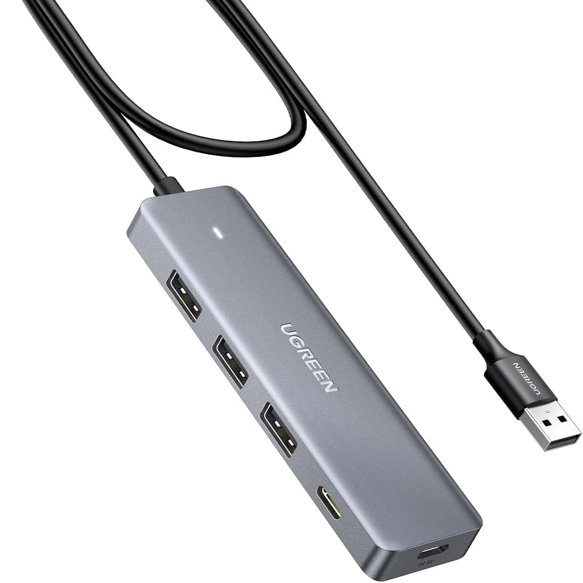 UGREEN USB Hub 4 Ports USB to USB C & 3 USB A Multiport Adapter / 15920 - متجر نصر