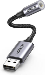 UGREEN Accessories UGREEN USB to 3.5mm Audio Jack USB A Sound Card Adapter /30757