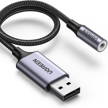 UGREEN Accessories UGREEN USB to 3.5mm Audio Jack USB A Sound Card Adapter /30757