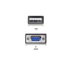 UGREEN Accessories UGREEN USB To DB9 RS-232 Serial Female Adapter 1.5m - CR104-20201
