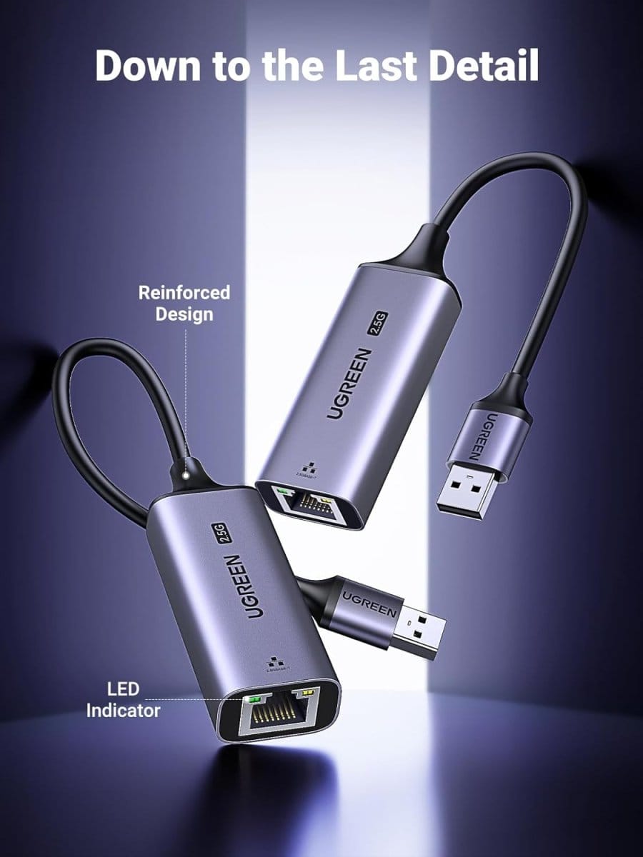 محول يوجرين USB إلى إيثرنت 2.5 جيجابت في الثانية / 25051 - متجر نصر