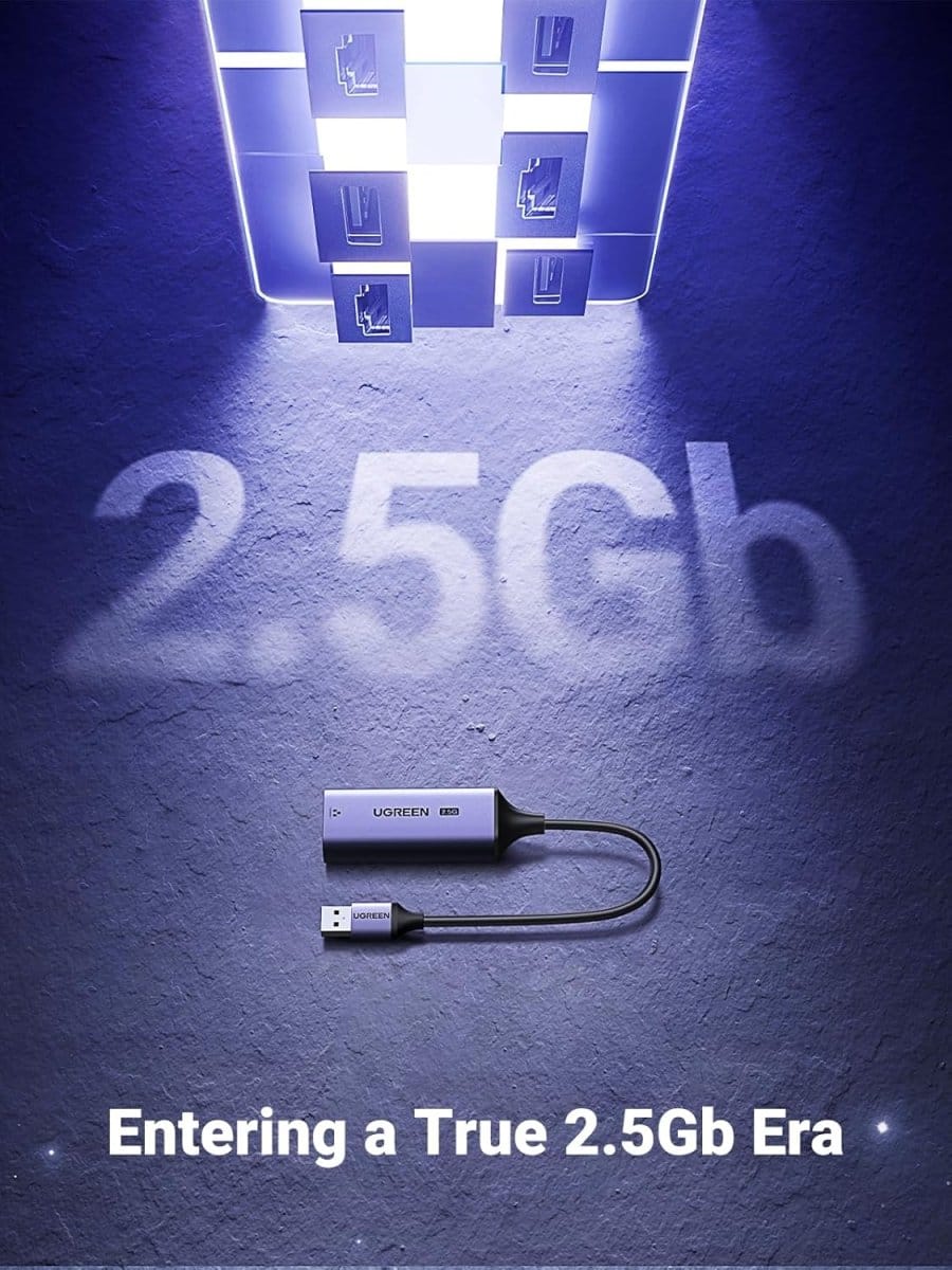 محول يوجرين USB إلى إيثرنت 2.5 جيجابت في الثانية / 25051 - متجر نصر
