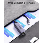 UGREEN Accessories UGREEN USB Type C to 10/100/1000M Ethernet Adapter (Space Gray) |50737