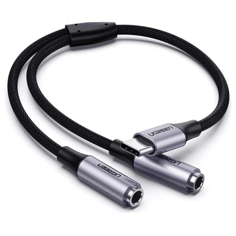 كابل صوت UGREEN من النوع C USB إلى 3.5 ملم أنثى / 30732 - متجر نصر