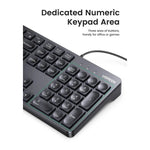 UGREEN Accessories UGREEN USB Wired Keyboard wired - Chocolate Membrane keyboard / 90875