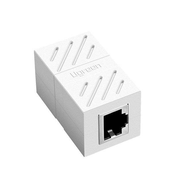 UGREEN RJ45 Network Keystone Jack Inline Coupler Female to Female 1pcs - NW114 - متجر نصر