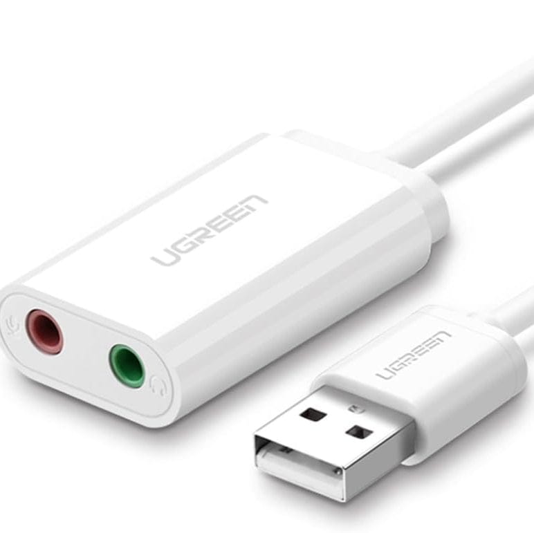 UGREEN USB to 3.5mm Headphone Audio Adapter / US205 - متجر نصر